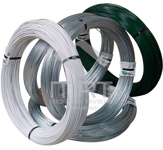 Rollo alambre recocido Moreda galvanizado diam 2.7mm rol 1kg