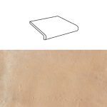Pz.Natucer peldaño cur.36×33/4 g18 cotto nature cerdeña C1
