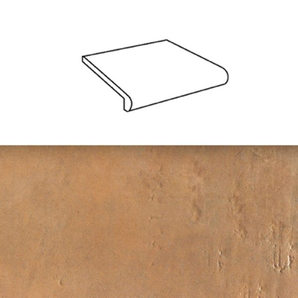 Ud. Natucer graó corb 36x33/4 g18 cotto nature siena