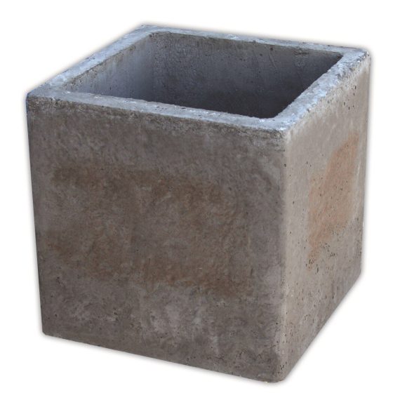 Pz. aumento rustica-paellero gris 30x30x30 ref.012