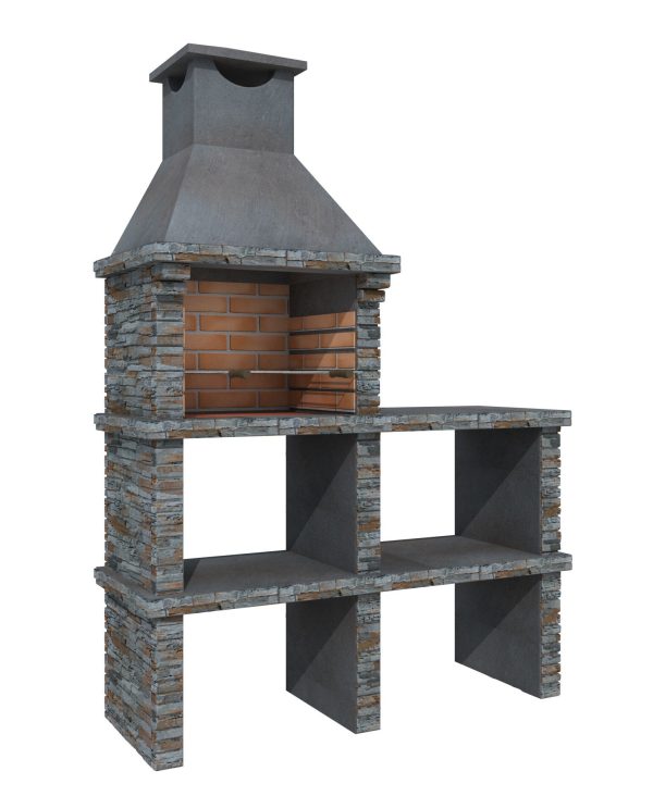 Fiesta-Grill mit Arbeitsplatte ref.411