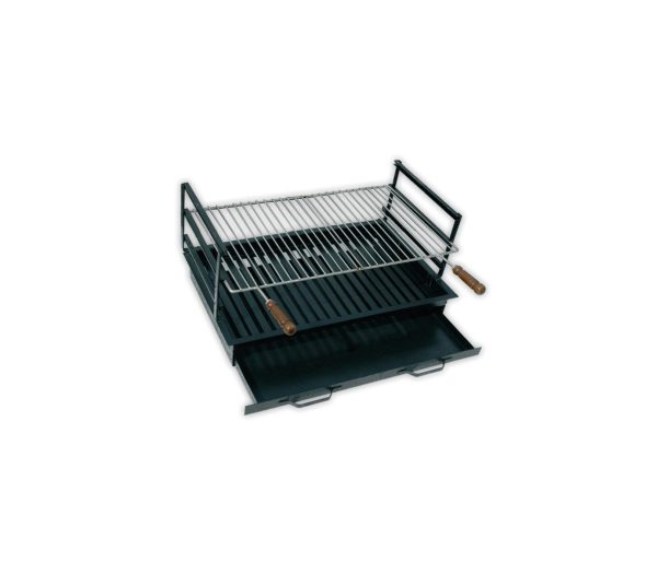 Ud. graella amb calaix paeller 78x48 ref.507
