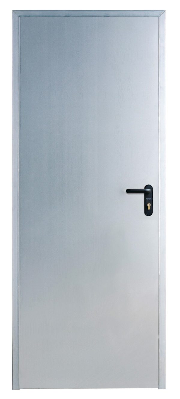 Roper multi-purpose door galvanised 900x2100 solid left