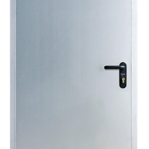 Puerta Roper multiuso galvanizada 800x2100 ventilada izquierda