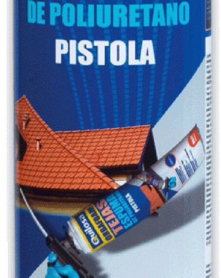 Cart.Quilosa espuma gris 650ml tejas orbafoam pistola