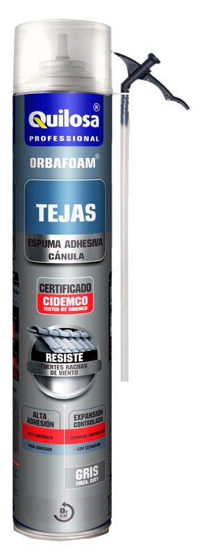Kart. Quilosa grauer Schaum 650ml Dachziegel orbafoam Röhrchen