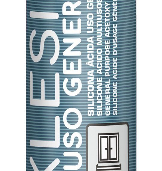 Cart.Quilosa silicona 280ml acida aklesil blanca