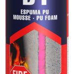 Cart. espuma pistola Quilosa orbafoam fire-stop b1 750 ml gris
