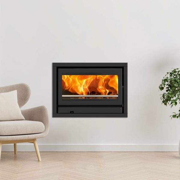 Pz. Redpod chimenea insertable Vimeiro 80 79x55x45cm d150mm