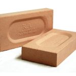 Ladrillo cerámica prensado refractario (RA) 22X11X5 cm
