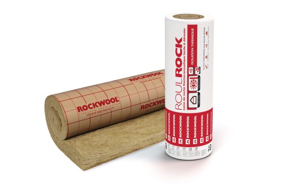 Rotlle Rockwool Roulrock Kraft 600x120cm - 80mm (53436)