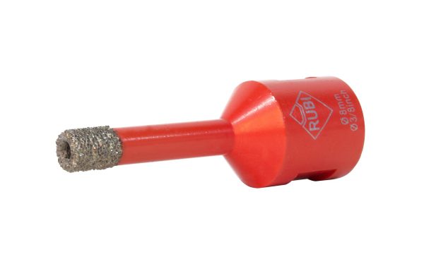 St. Rubi Ref.5989 Feinsteinzeugbohrer Drygres 8mm