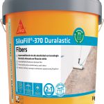 Bote Sika impermeabilizante SikaFill 370 Fibras Gris 5kg