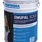 Bote Soprema emulsión asfáltica en frío emufal solid 25kg (114178)