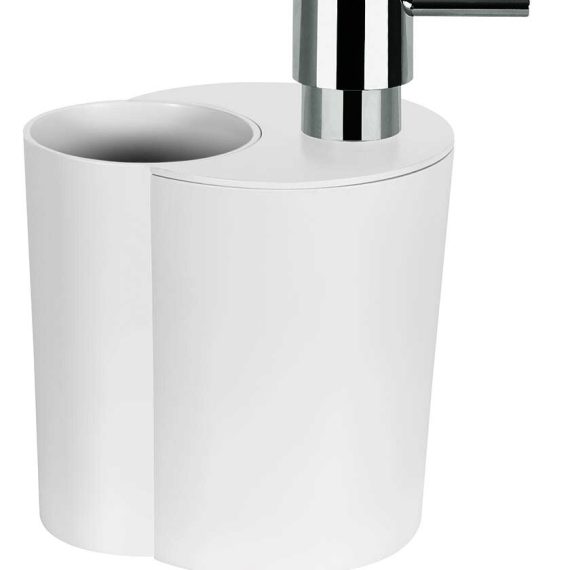 Pz. Spirella 10.18145 sunmoon dosificador+vaso blanco