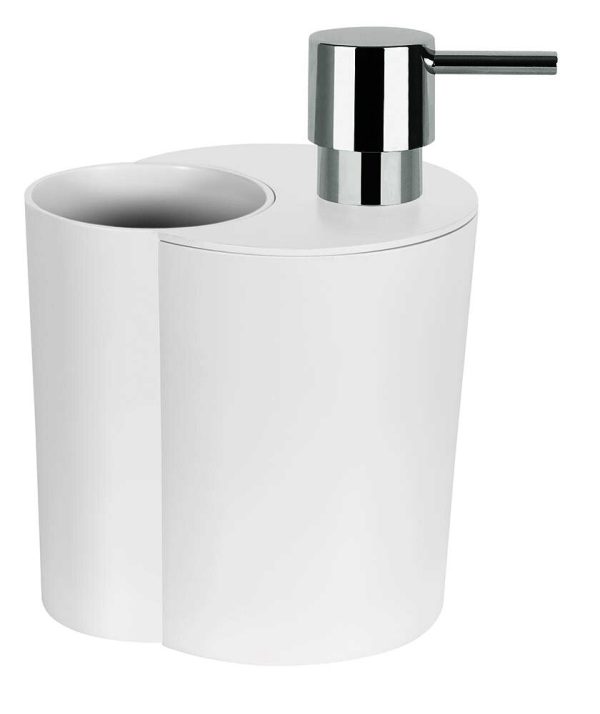 Pz. Spirella 10.18145 sunmoon dosificador+vaso blanco