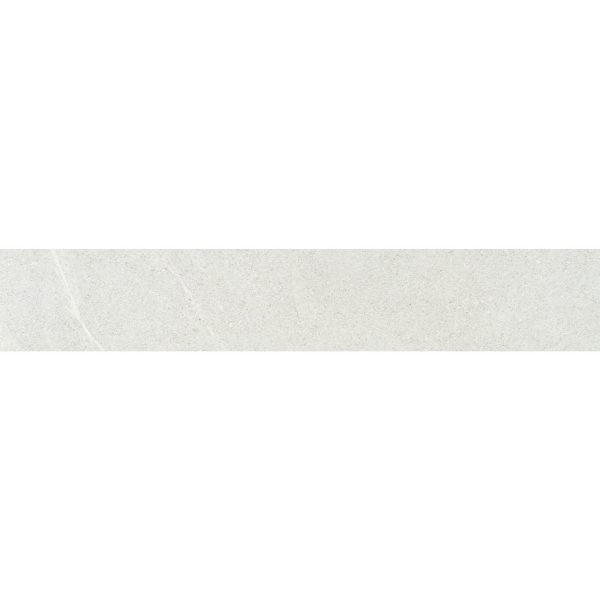Pc. Stylnul painted skirting tile 7.5x60 rect. Bellevue white (Belvi)