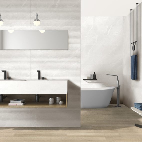 M2. Terradecor 29.5x90 mara white decor