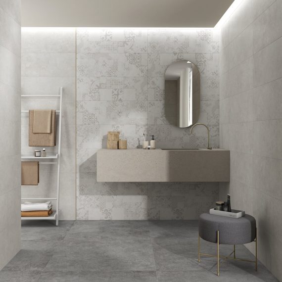 M2. Terradecor 30x90 rectificado relieve baltic blanco