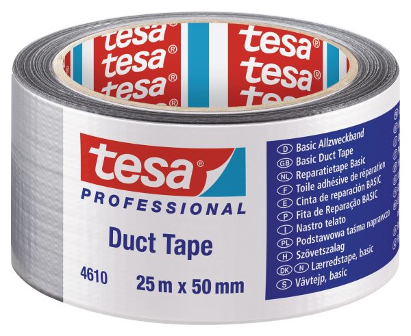 Ud. Tesa 4610 Cinta americana Bàsica 25x50mm gris 04610-00001-01