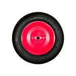 Rueda neum. para carretillas Gamma 350×8 disco acero Rojo