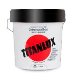 Bote 15l Pintura Titanlux cobertura total blanco