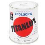 Bote Titanlux esmalte al agua eco satinado blanco 750ml
