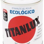Bote Titanlux esmalte al agua eco brillante blanco 750ml