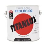 Bote Titanlux esmalte al agua eco satinado negro 2.5 L