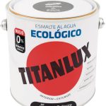 Bote Titanlux esmalte al agua eco brillante negro 2.5 L