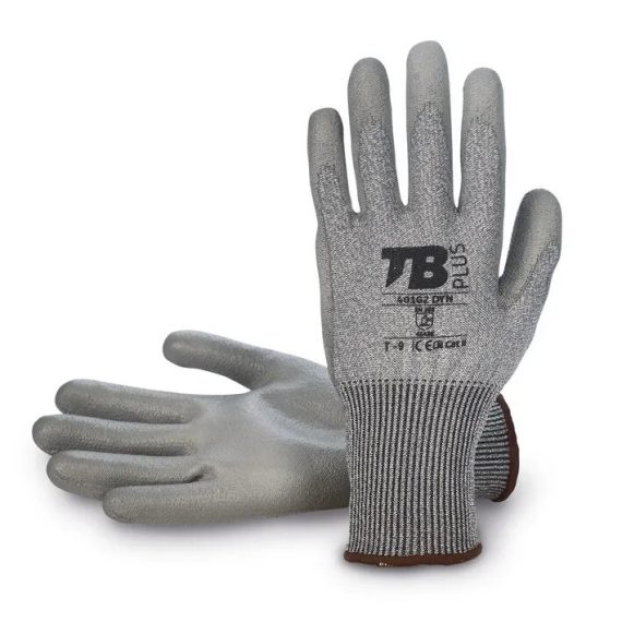 Pz. Guantes Tomas Bodero 401G2 DYN mecánico anticorte - talla 8