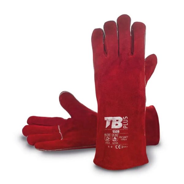 Pz. Guantes Tomas Bodero 910B soldador con protección térmica calor - talla 9