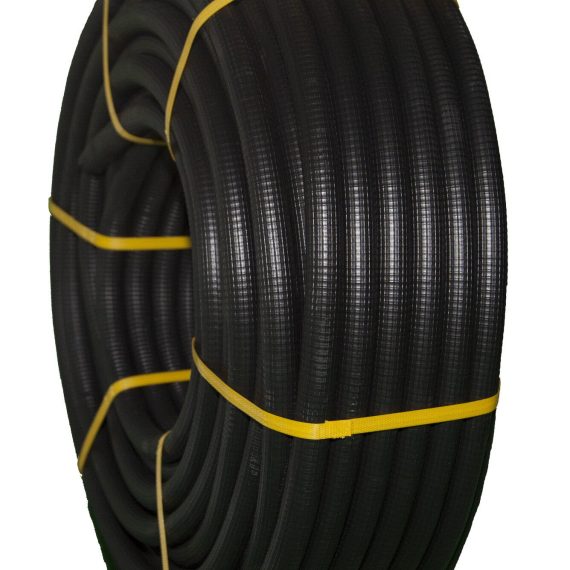 Rollo tubo corrugado forrado Tupersa 25m negro 25mm diametro