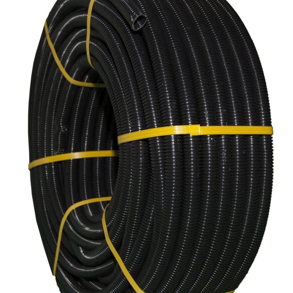 Rollo tubo corrugado Tupersa 25m negro 32mm diam.