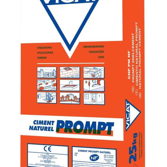 Cemento vicat saco 25kg prompt