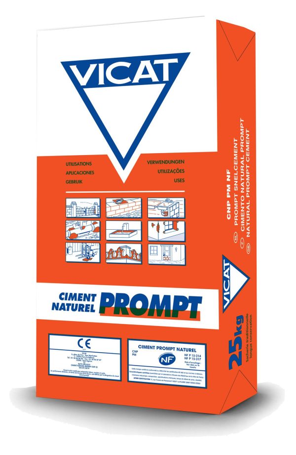 Cemento vicat saco 25kg prompt