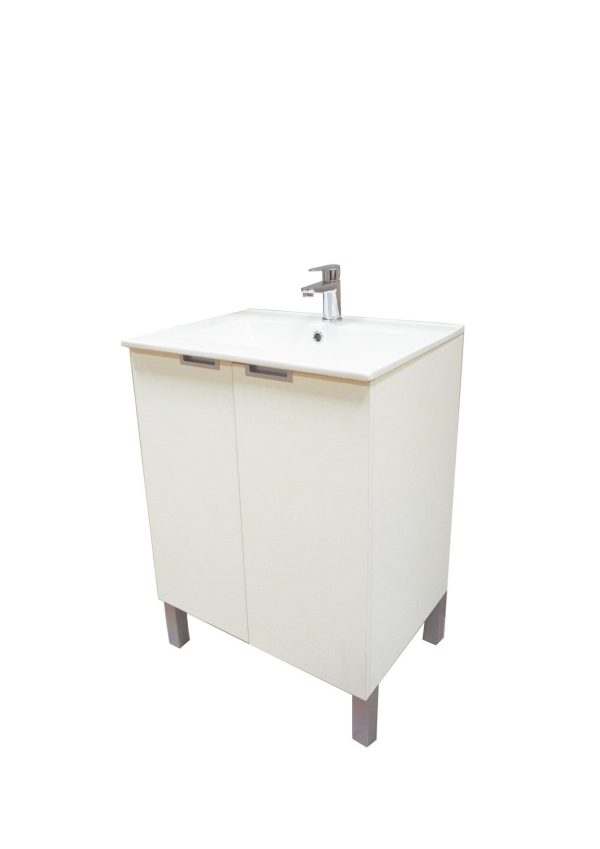 Mueble ECO 60x46 blanco 2P