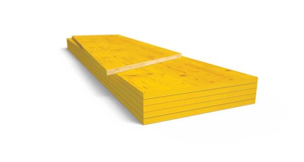 Pz. Tablero encofrar tricapa 100x50x2.7cm madera europea cantos sellados
