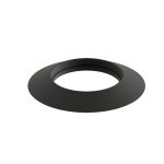 Pz.Exojo Roseton Silicona Vitrificado Negro Mate para pellet