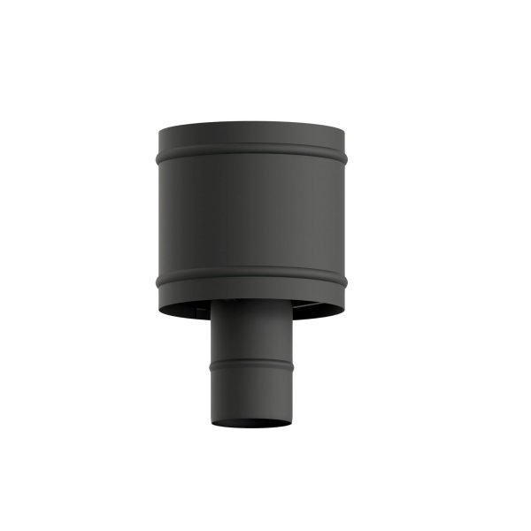 Pz.Exojo Terminal Antirrevocante Vitrificado Negro Mate para pellet