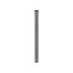 Pz.Exojo Modulo Recto L. 1000 Mm Acero Inox Aisi 316L 80mm diametro para pellet