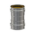 Pz.Exojo Manguito Unión H-H Acero Inox Aisi 316L para pellet