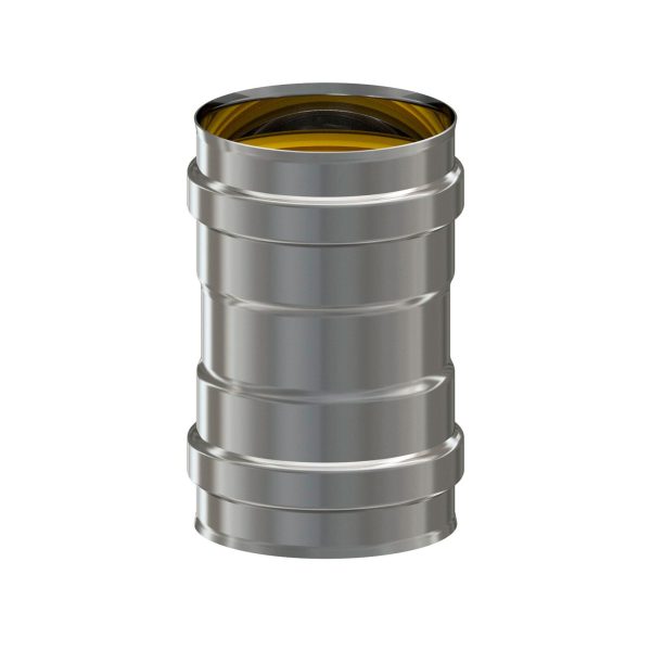 Pz.Exojo Manguito Unión H-H Acero Inox Aisi 316L para pellet