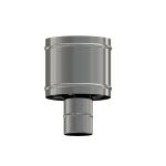 Pz.Exojo Terminal Antirrevocante Acero Inox Aisi 316L para pellet