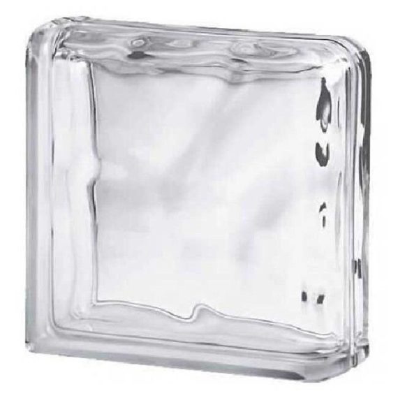 Bloc de vidre 19x19x8 esp. wave terminal senzill 2 costats