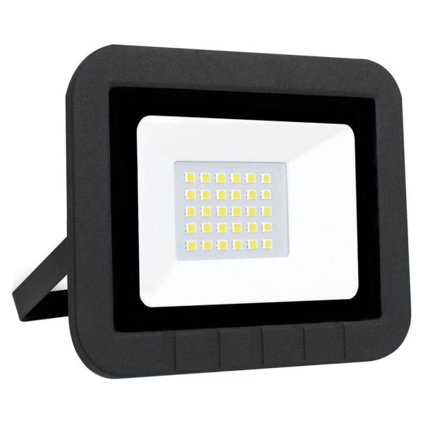 Pz. Matel proyector led plano negro 10w IP65 6400k 800lm