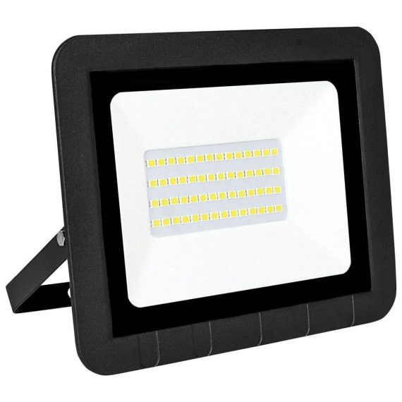 Pc. Matel slim black led floodlight 30w IP65 6400k 2370lm