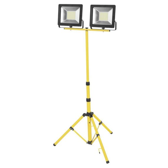 Ud. Matel projector led doble amb trípode IP65 2x30w 6400k 2x2370lm