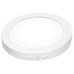 Pz. Matel downlight led para superfície redondo blanco 18w luz neutra