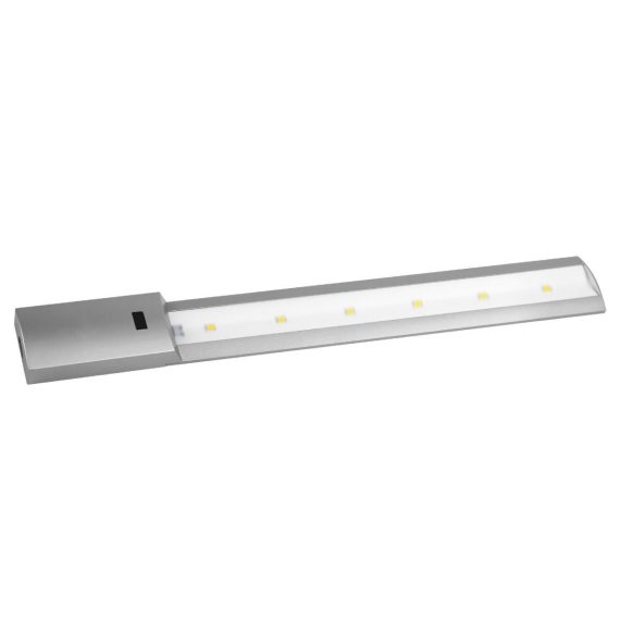 Ud. Matel regleta led plata amb sensor 44x5.5cm. 7w llum freda
